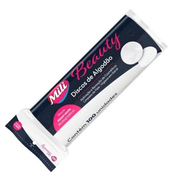 DISCOS DE ALGODAO MILI BEAUTY 50G