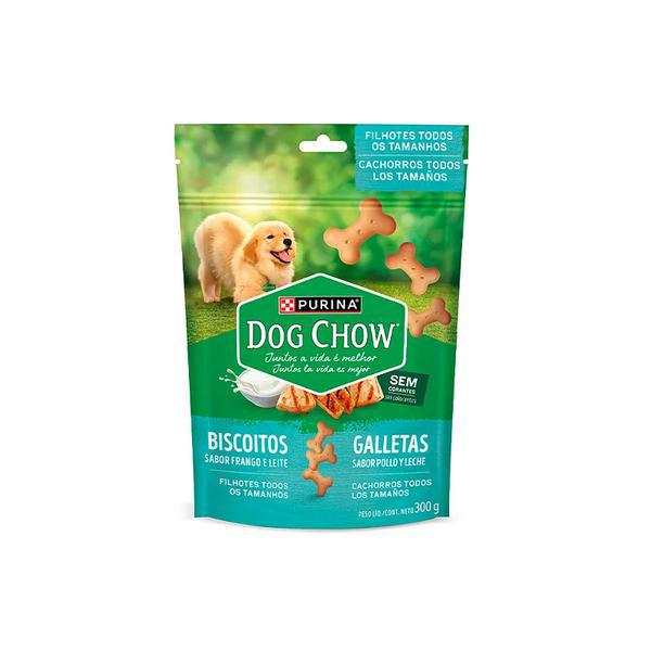 DOG CHOW BISCOIT FGO LEITE FIL 300G