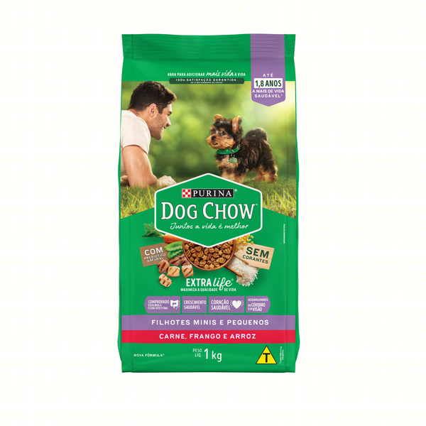 DOG CHOW FILH PQ CAR FR FRU E LT 1KG