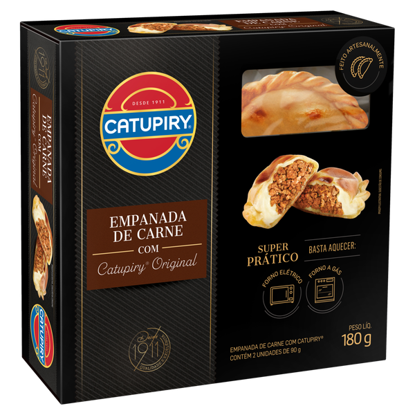 EMPANADA DE CARNE C CATUPIRY ORIGINAL CATUPIRY 180G