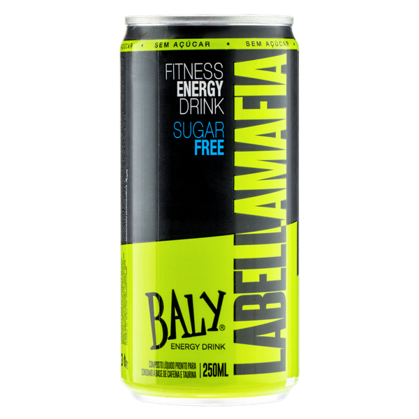 ENERGETICO BALY FLYNOW S/ ACUCAR 250ML