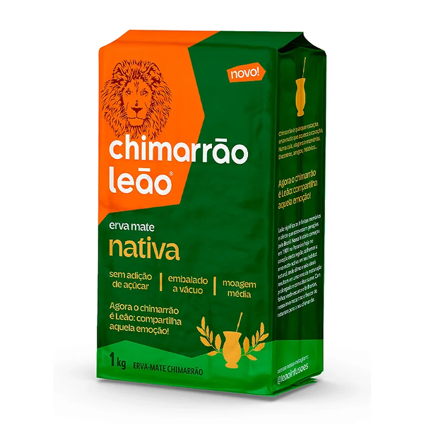 ERVA MATE CHIMARRAO LEAO NATIVA 1KG