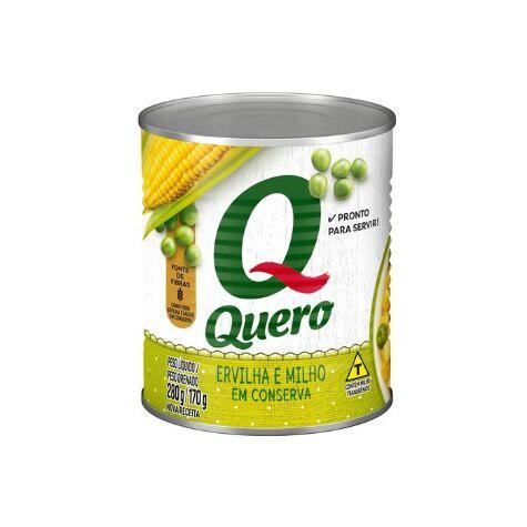 ERVILHA E MILHO QUERO LT 170G