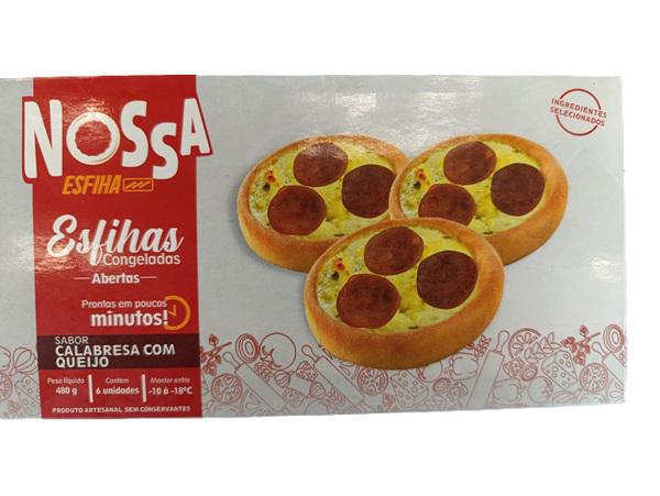 ESFIHAS DE CALABRESA NOSSA ESFIHA 540G