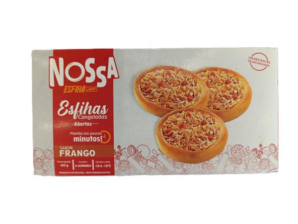 ESFIHAS DE FRANGO NOSSA ESFIHA 540G