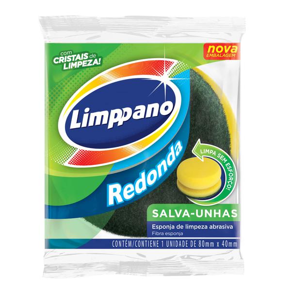 ESPONJA LIMPPANO SALVA UNHAS REDONDA 1UN