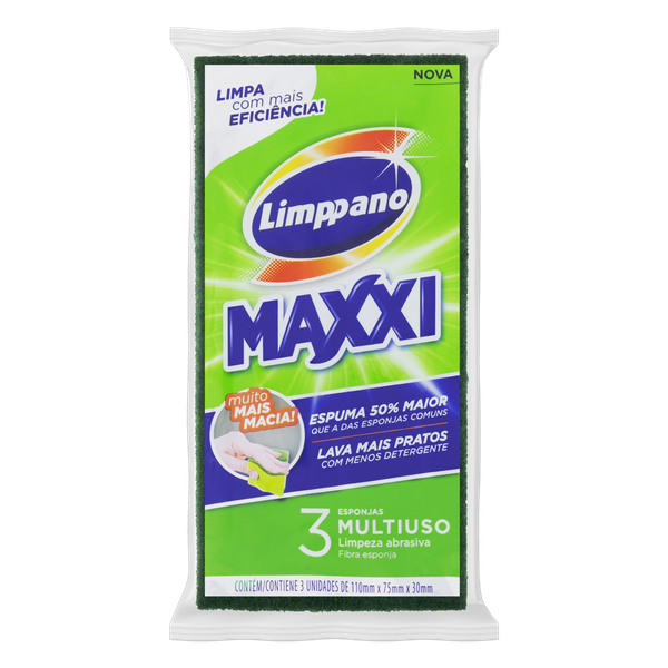 ESPONJA MAXXI LIMPPANO 3UN