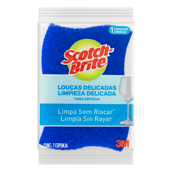 ESPONJA SCOTCH BRITE NAO RISCA AZ 1UN