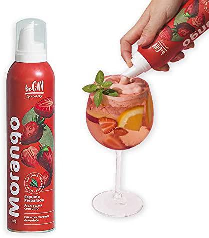 ESPUMA P DRINK BEGIN MORANGO 240G