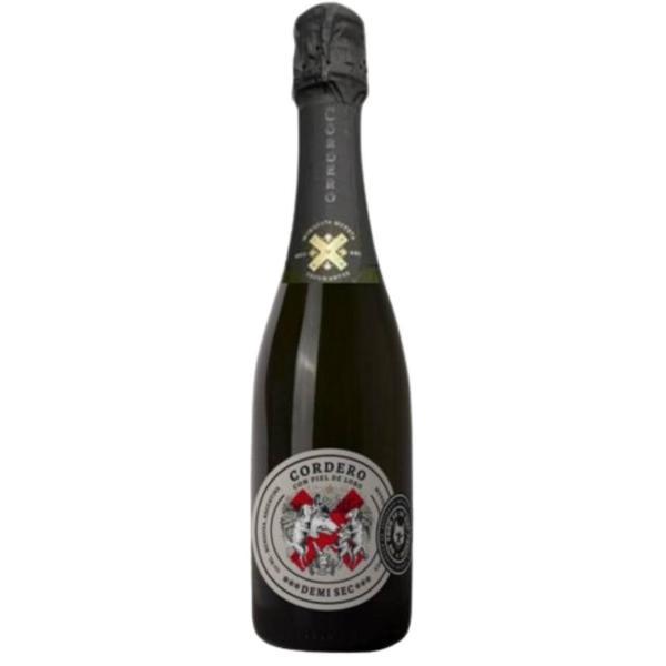 ESPUMANTE ARG CORDERO CON PIEL DE LOBO BRANCO DEMI SEC 750ML