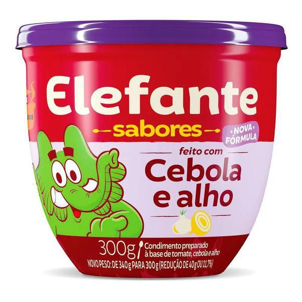 EXTRATO DE TOMATE ELEFANTE CEB/ALHO 300G