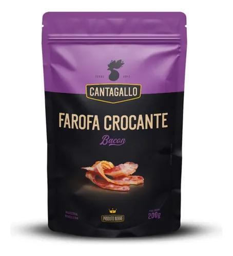 FAROFA CROCANTE CANTAGALLO BACON 200G