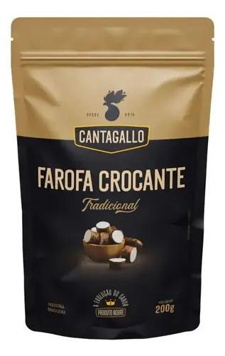 FAROFA CROCANTE CANTAGALLO TRADICIONAL 200G