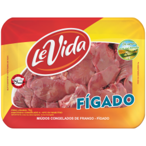 FIGADO FRANGO LEVIDA BDJ 1KG
