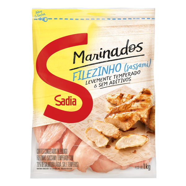 FILE PEITO FGO SADIA SASSAMI MARINADOS 1KG