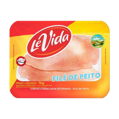 FILE PEITO FRANGO LEVIDA BDJ 1KG