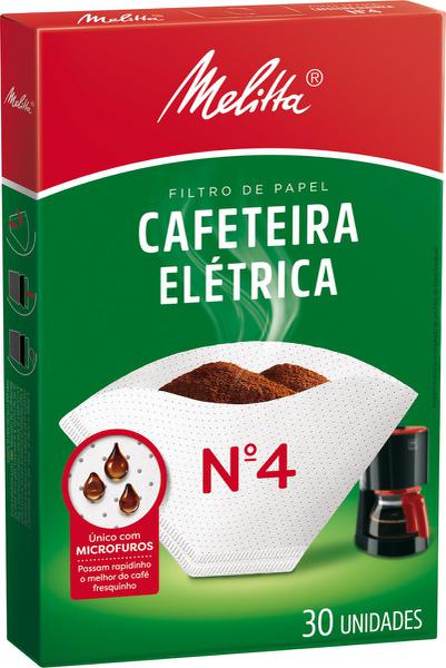 FILTRO CAFE MELLITA P/ CAFETEIRA ELETRICA N 4