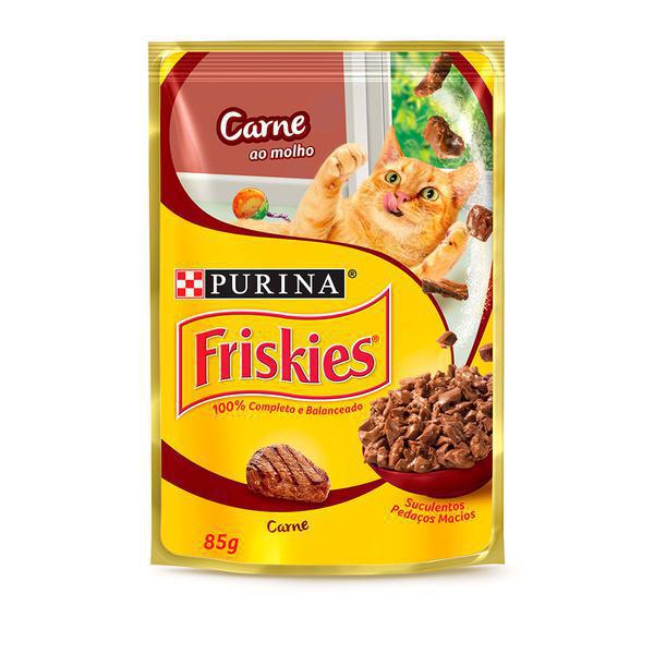 FRISKIES CARNE MOLHO 85G