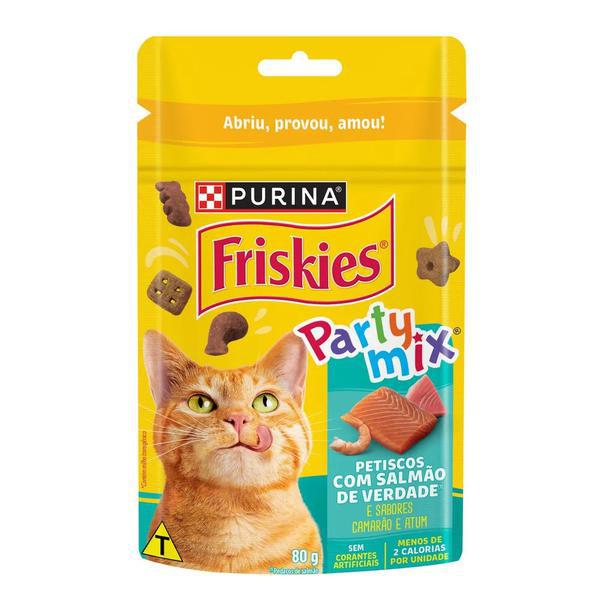 FRISKIES PARTY MIX SALMAO 80G