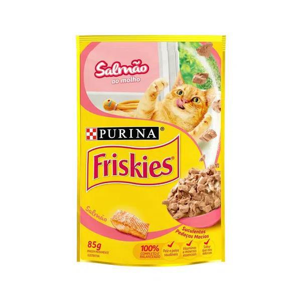 FRISKIES SALMAO MOLHO 85G