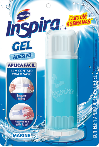 GEL ADESIVO LIMP INSPIRA MARINE 42G