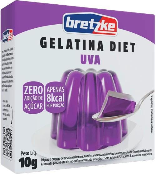 GELATINA DIET UVA BRETZKE 10G