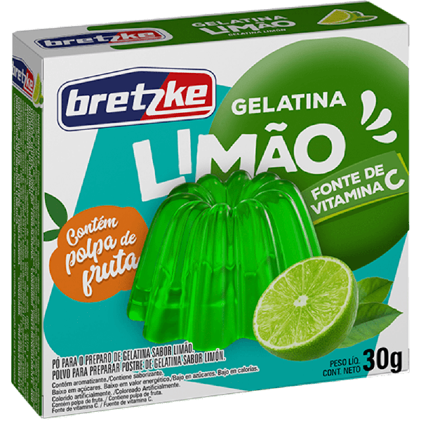 GELATINA LIMAO BRETZKE 30G