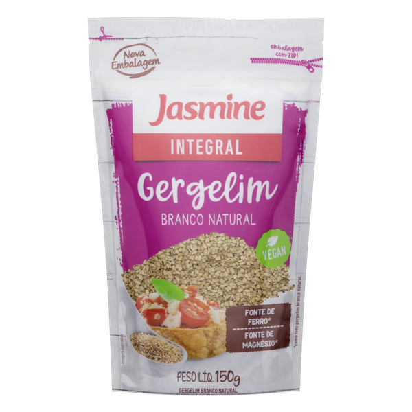 GERGELIM JASMINE BCO NATURAL 150G