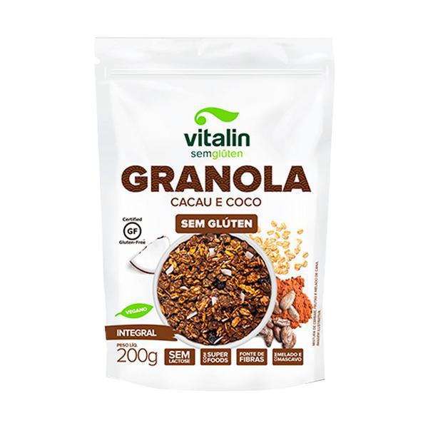 GRANOLA CACAU COCO INT VITALIN 200G