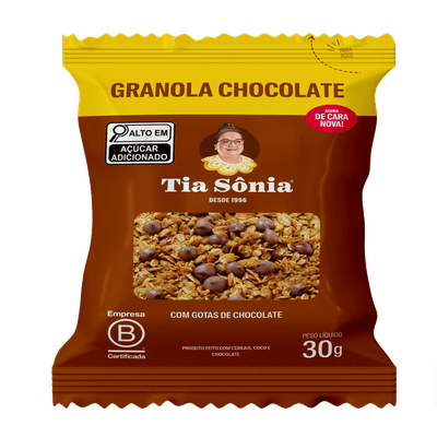 GRANOLA CHOCOLATE TIA SONIA 30G