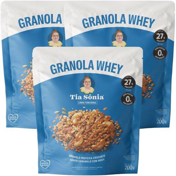 GRANOLA TIA SONIA WHEY 200G