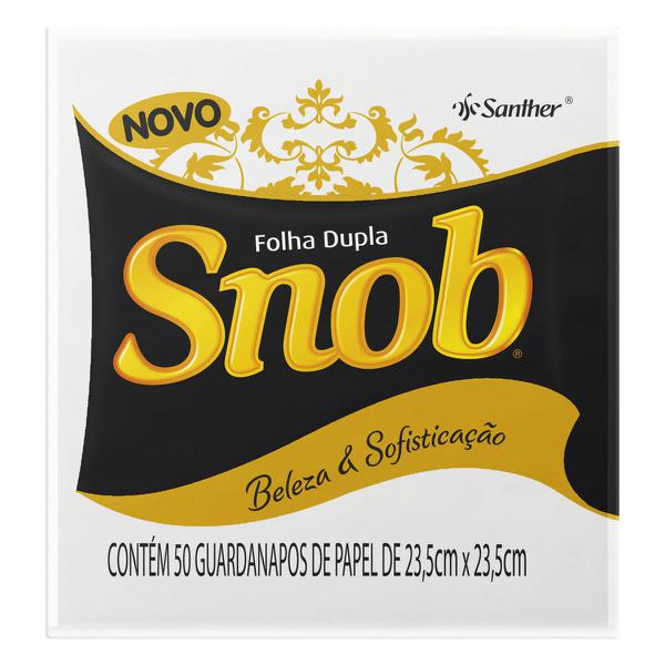 GUARDANAPO SNOB FD PEQ 50UN