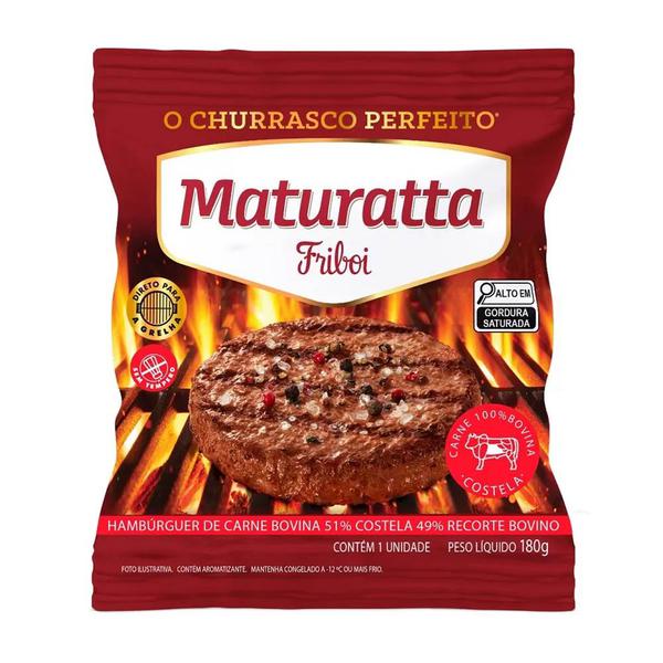 HAMBURGUER BOV COSTELA MATURATTA 180G