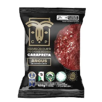 HAMBURGUER CARNE BOV CARAPRETA 120G