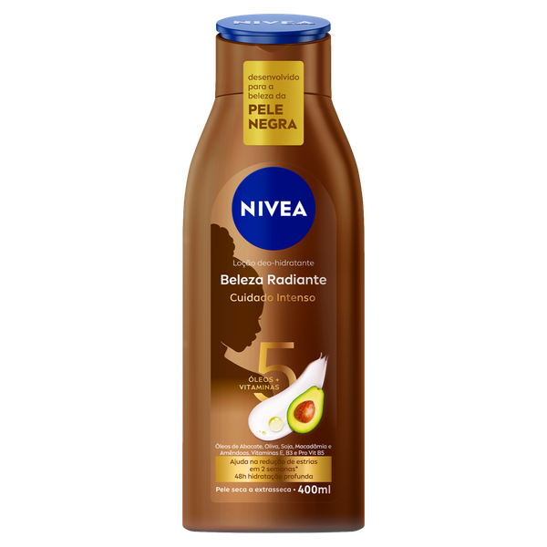 HIDR BELEZA RAD CUIDADO INTENSO NIVEA 400ML