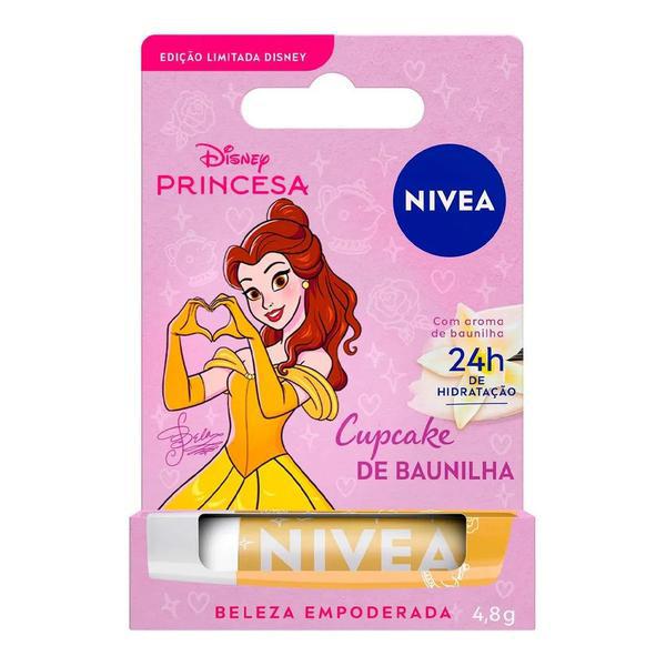 HIDR LABIAL DISNEY PRINCESA CUPCAKE NIVEA 4,8G