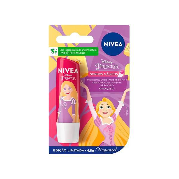 HIDR LABIAL DISNEY PRINCESA MORANGO NIVEA 4,8G