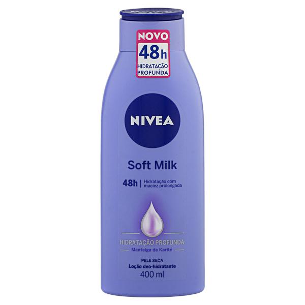 HIDRATANTE DESOD. SOFT MILK NIVEA 400ML