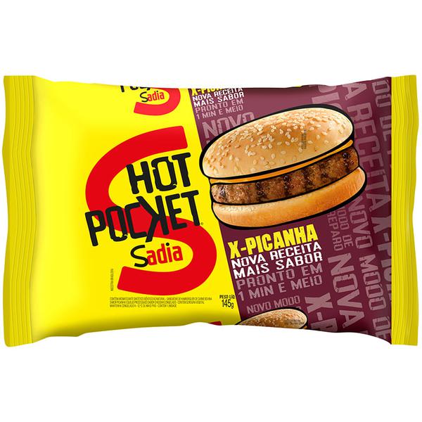 HOT POCKET SADIA X PICANHA 145G
