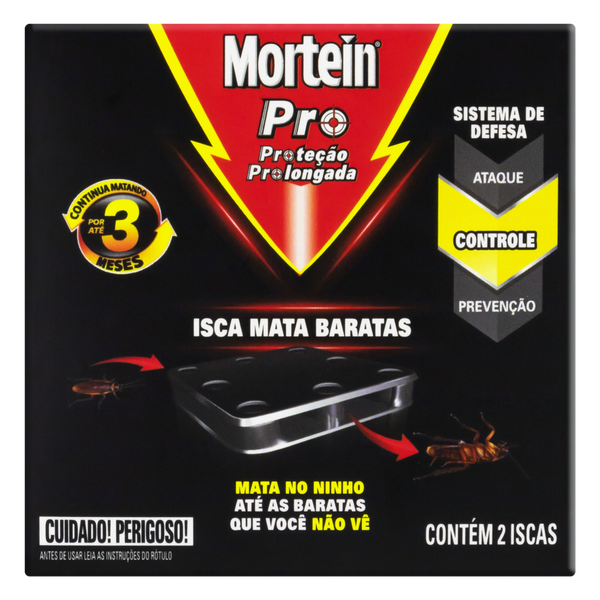 INSETICIDA ISCA MATA BARATAS MORTEIN RECKIT