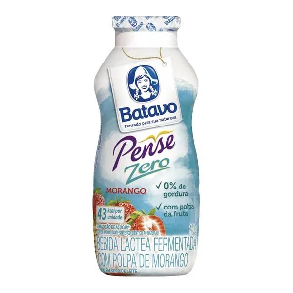 IOG BATAVO MORANGO PENSE ZERO 170G