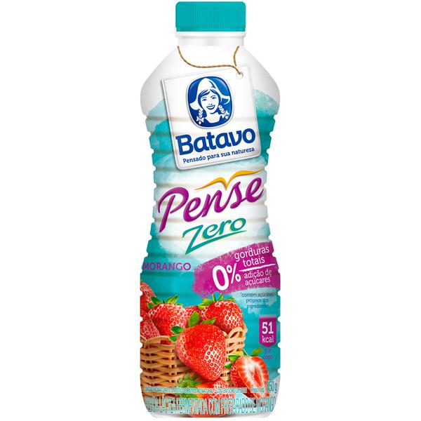 IOG BATAVO MORANGO PENSE ZERO 850G