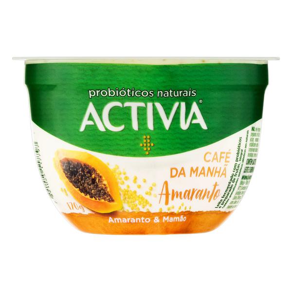 IOG DANONE ACTIVIA MANHA AMAR MAMAO 170G