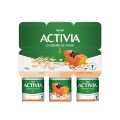 IOG DANONE ACTIVIA POLPA BDJ MAMAO E CEREAIS 85G