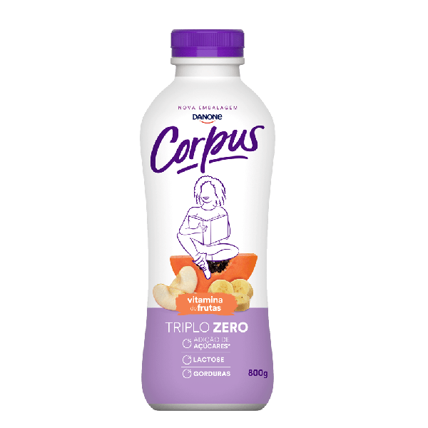IOG DANONE CORPUS LIQ ZERO LACT VITAMINA 800G