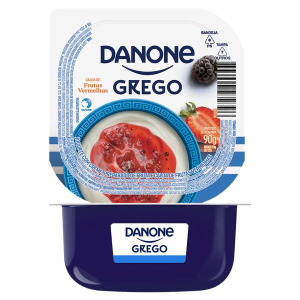 IOG DANONE FRUTAS VERM GREGO 90G