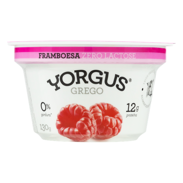IOG GREGO YORGUS FRAMBOESA S/ LACTOSE 130G