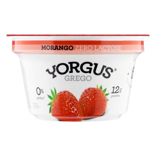 IOG GREGO YORGUS S LACTOSE MORANGO 130G