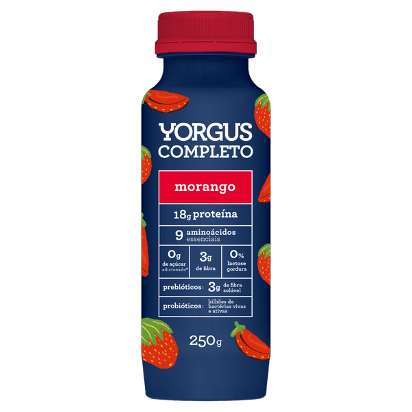 IOG YORGUS COMPLETO MORANGO 250G