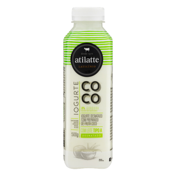 IOGURTE ATILATTE DESNATADO COCO 500G